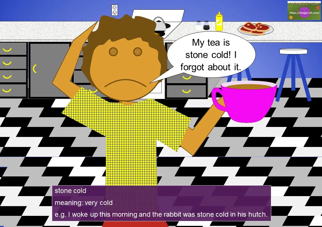 COLD idioms (idioms with adjectives) Mingleish