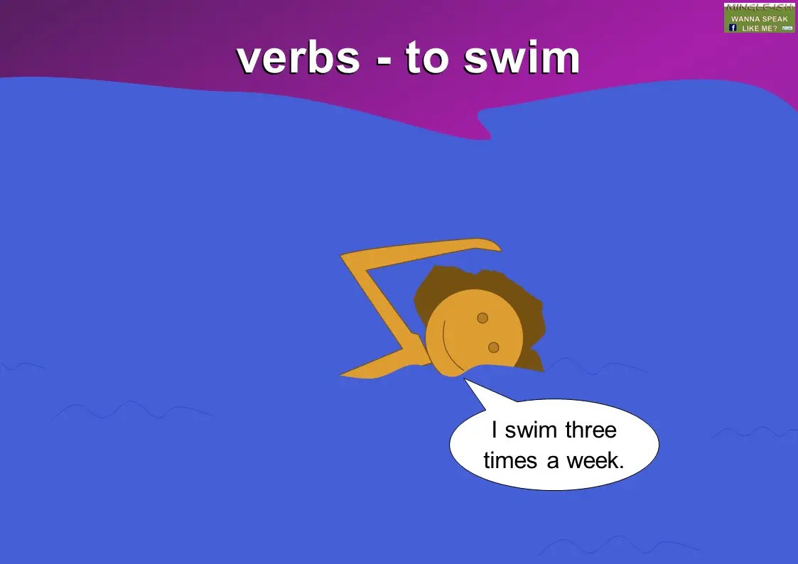Is The Word Swimming A Verb at Tracie Martinez blog
