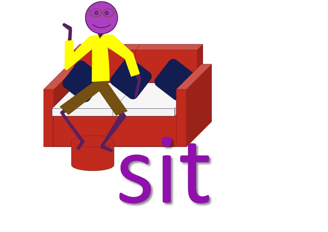 Phrasal verbs with sit WITH PICTURES Mingleish
