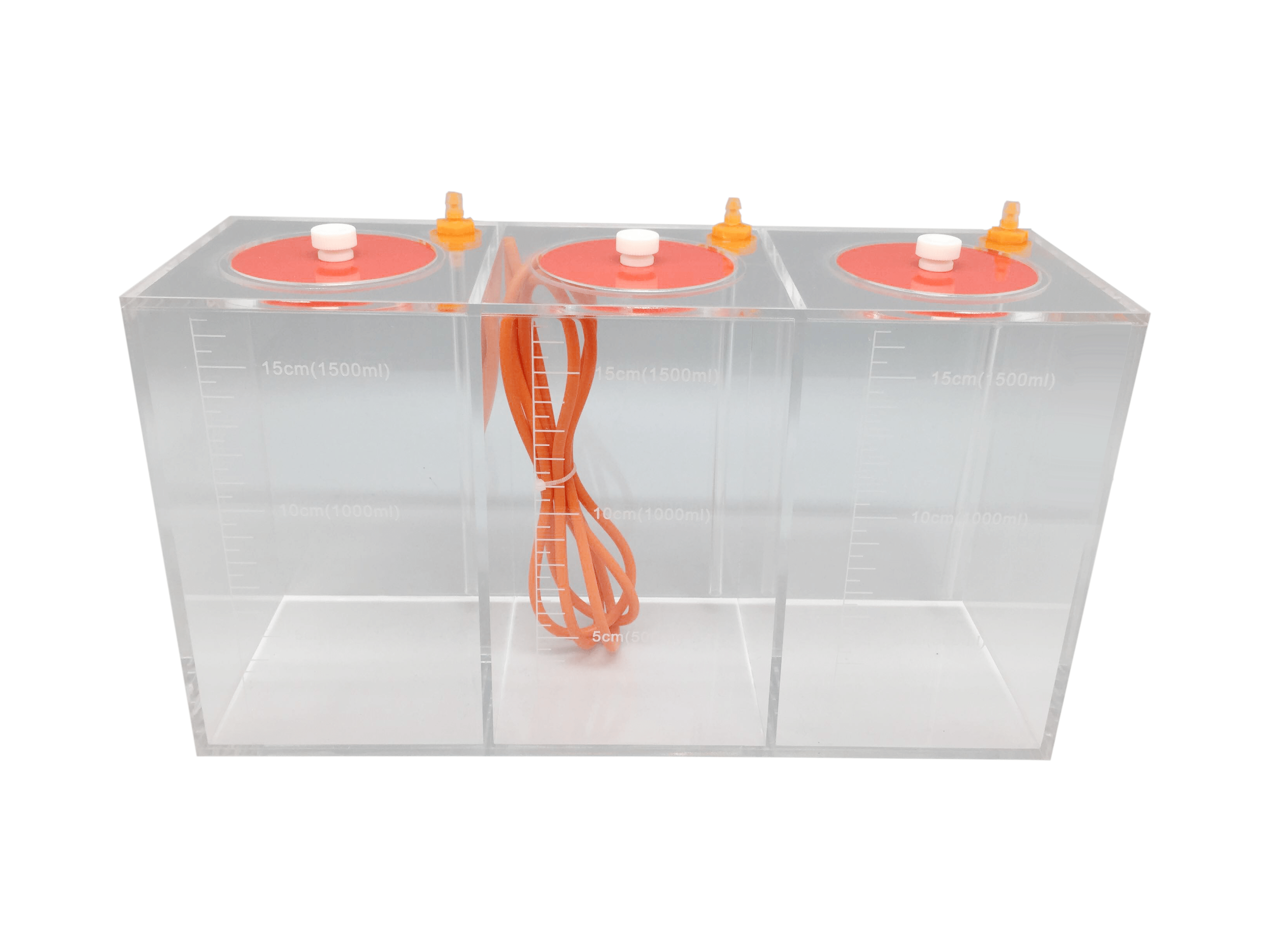 Liquid Storage Dosing Container 3 x 1.5 Liters Ming Trading LLC