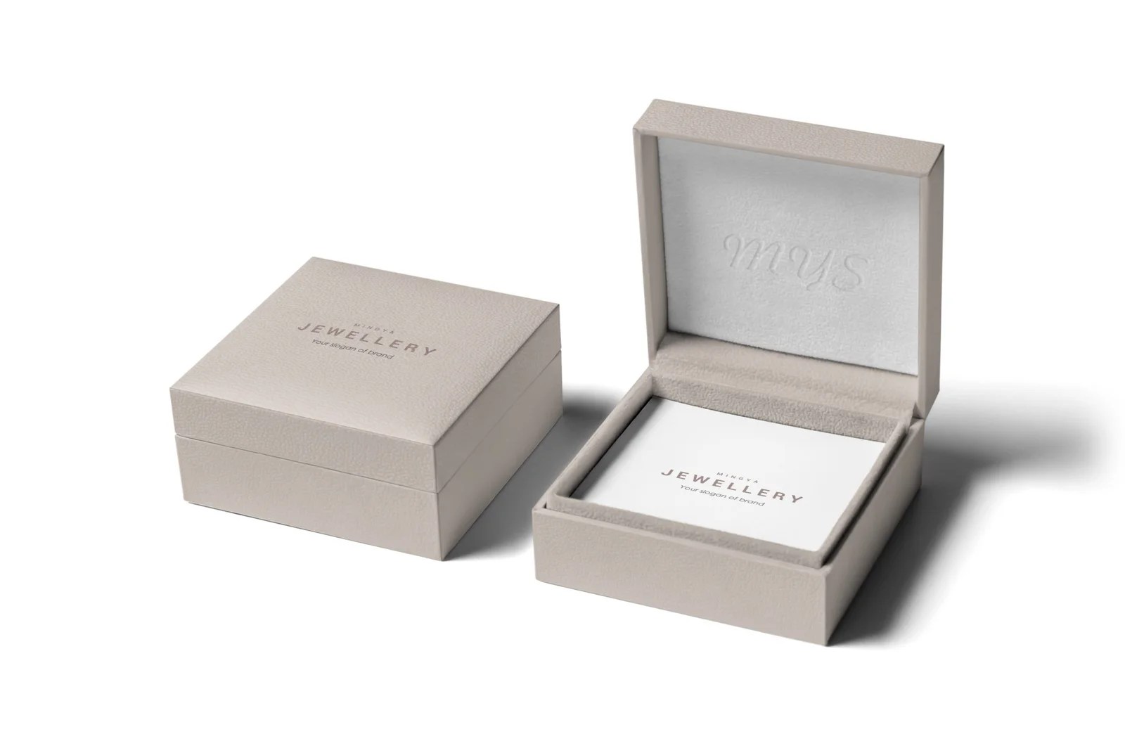 Jewellery Packaging Box Custom Design Luxury Rigid Jewellery Box 2022 MingyaSolution