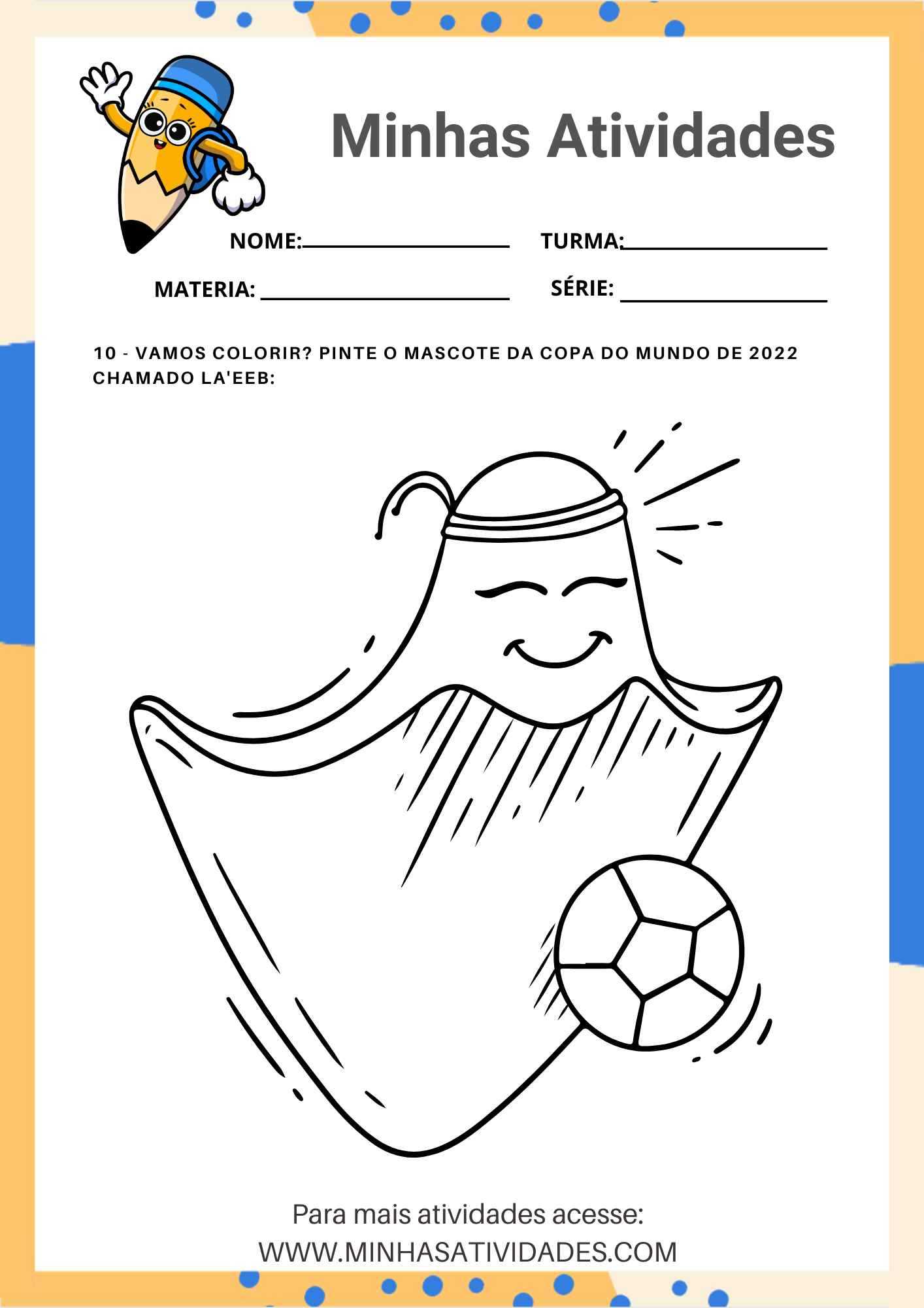 Desenho Para Colorir Da Copa