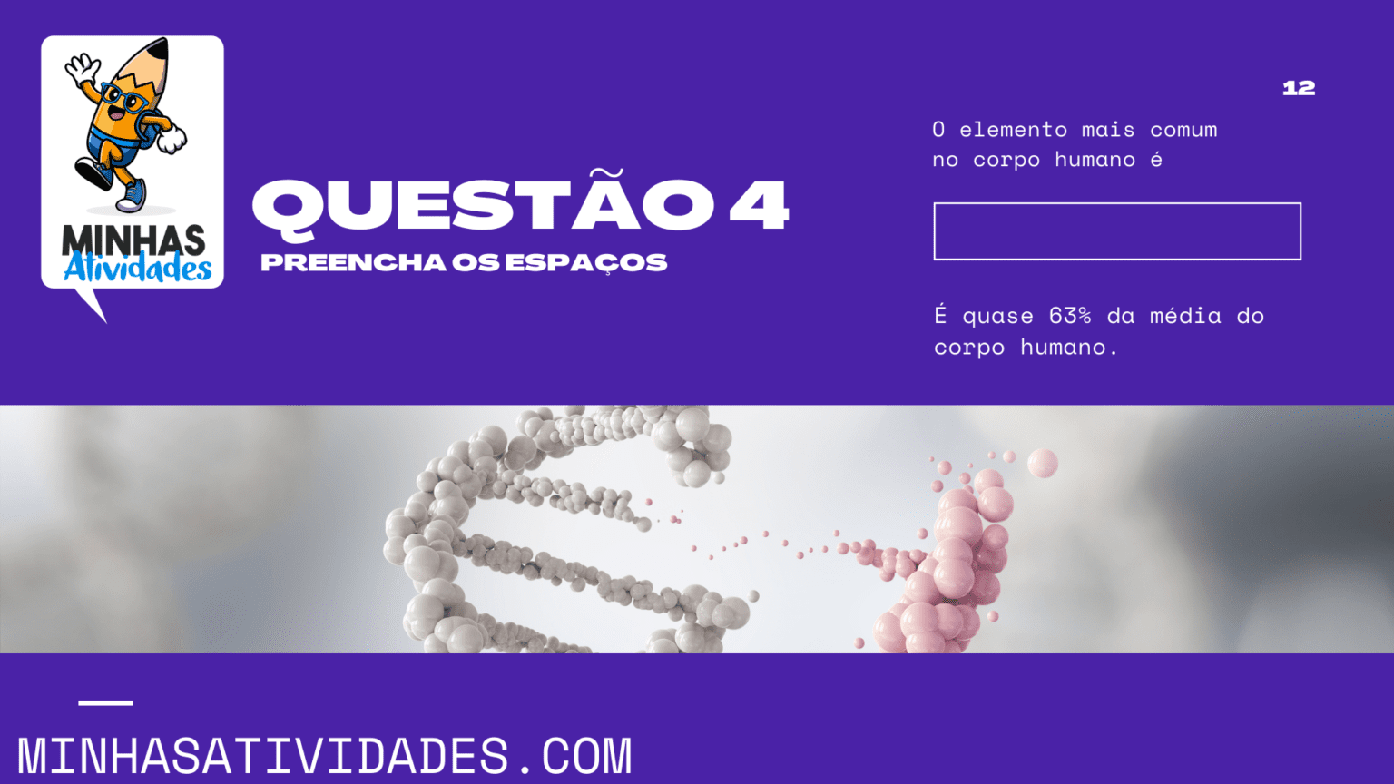 Quiz de Biologia perguntas de biologia com respostas