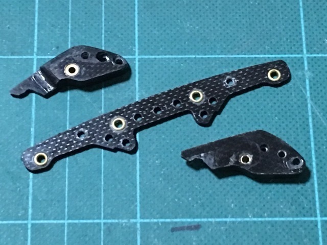 75 Ａｔバンパーを作ってみたよ 【前編】 - ミニ四駆、もう一度始めてみたよ ミニ四駆 ホエイル③ オートトラックバンパー: こりんのミニ四駆