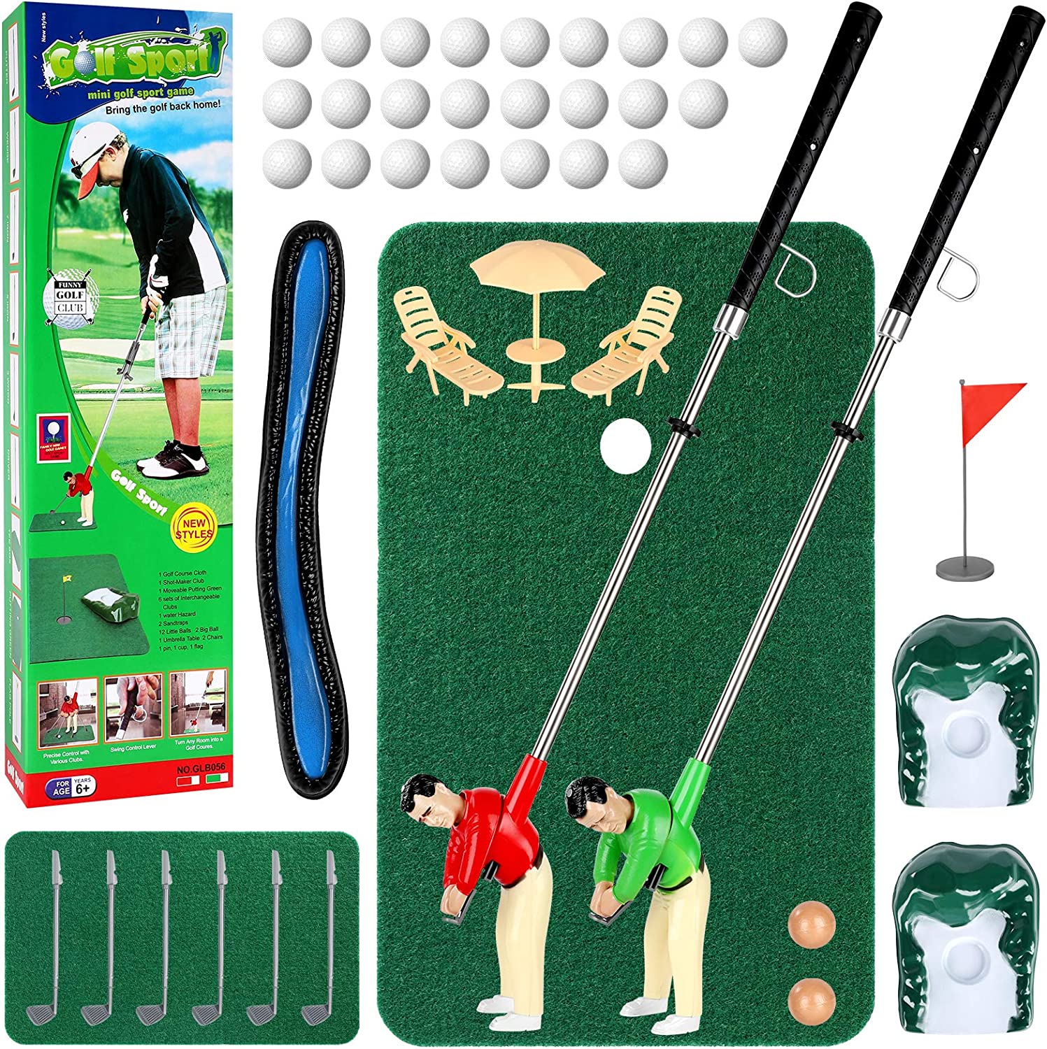 Miniature Golfer on a Stick MiniMini Golf! Miniature Versions of