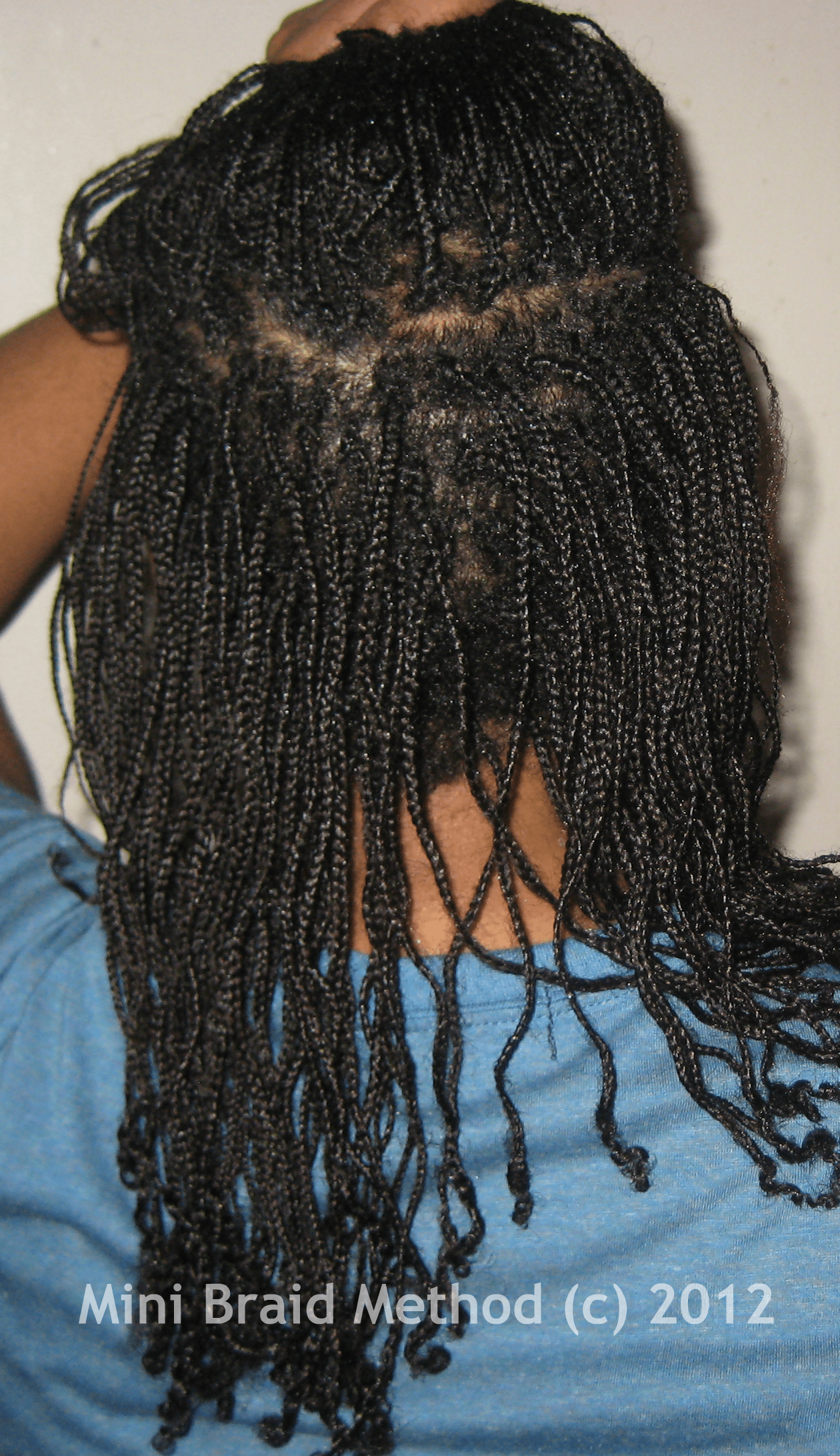 My Winter Mini Braids Update Week 3 The Mini Braid Method