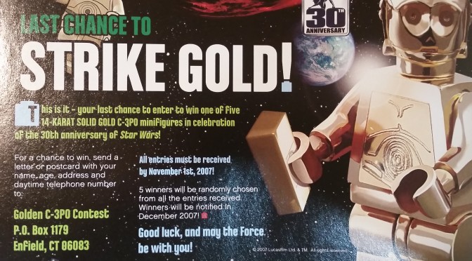 Details about the 5 Solid Gold Lego C3PO minifigures given away by Lego. Where did they go