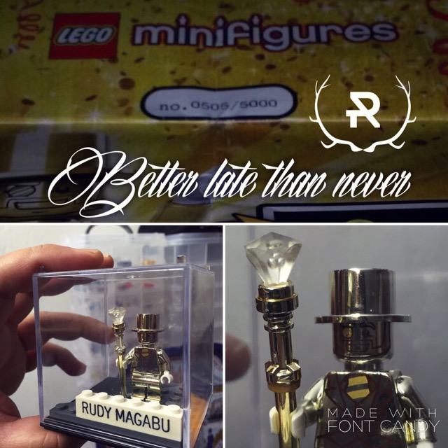 Lego Mr Gold Found in Brunei Minifigure Price Guide