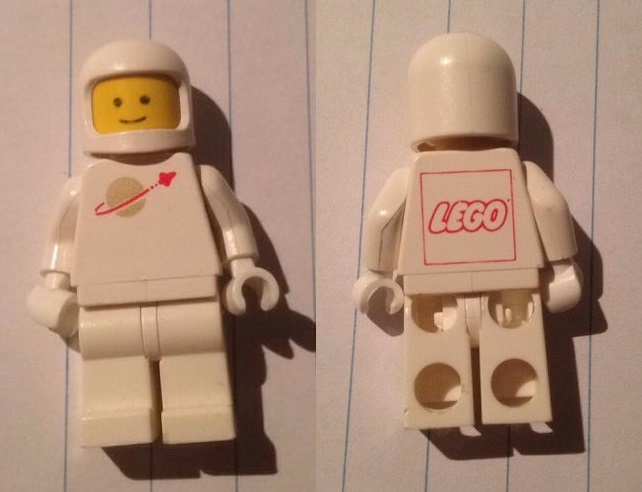 Wanted Information or a Copy of White Lego Spaceman Minifigure with