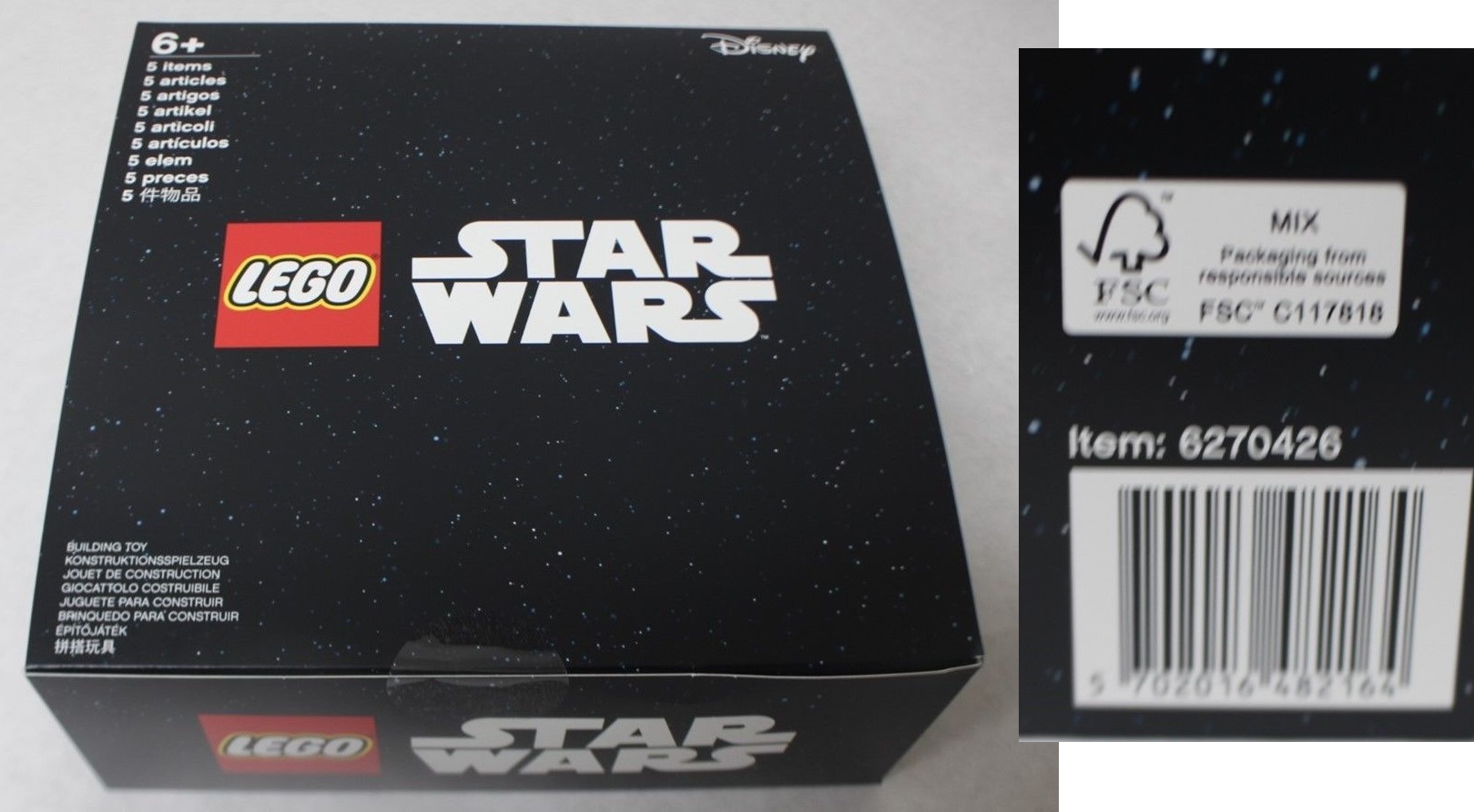 Lego 6270426 Star Wars Minifigure Box To Quote Brad Pitt What's in the Box? Minifigure
