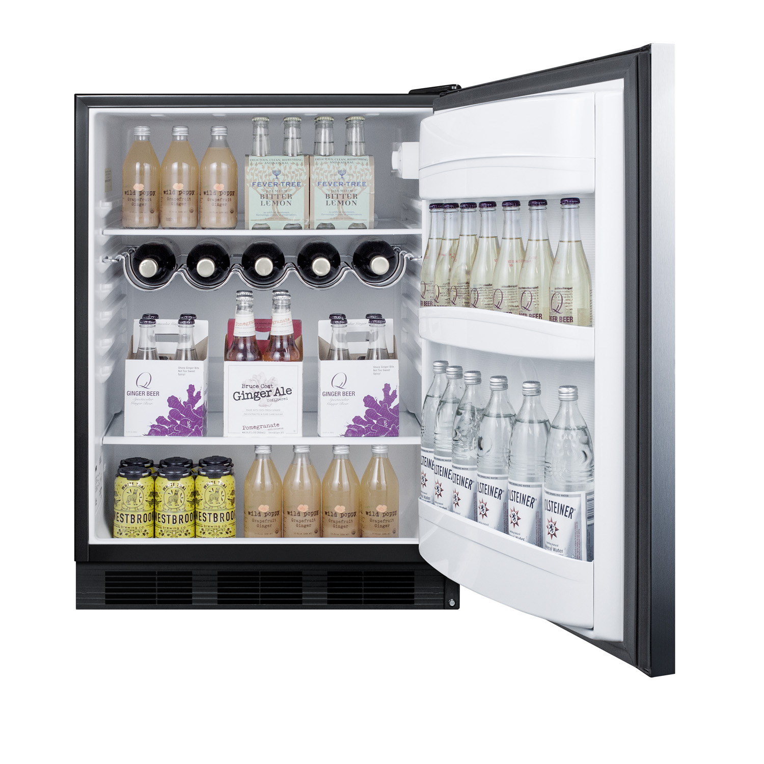 AR5BS 24″ Wide BuiltIn AllRefrigerator, ADA Compliant Mini Fridges