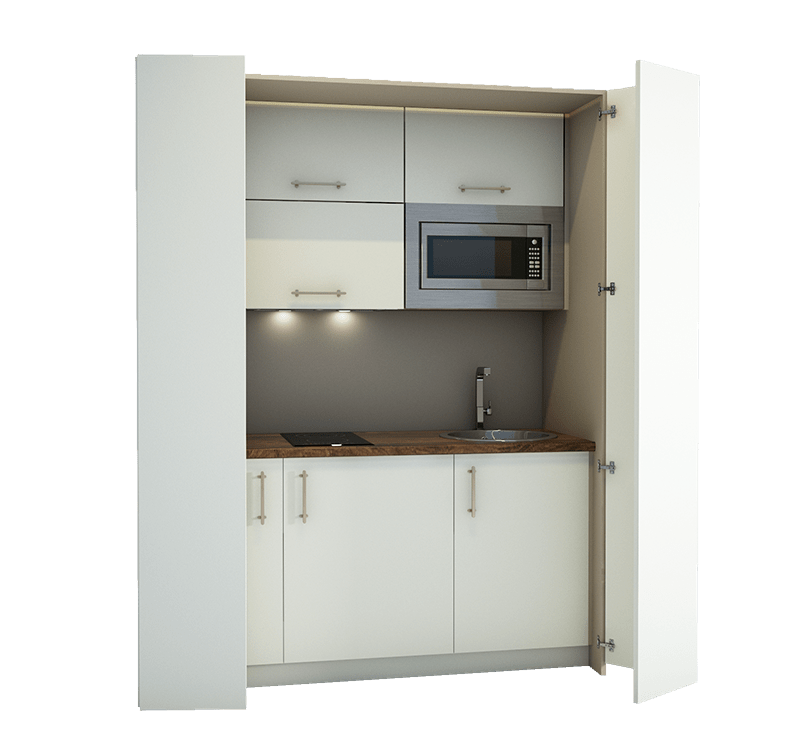 Mini Kitchen Standard White Mini Kitchen Design