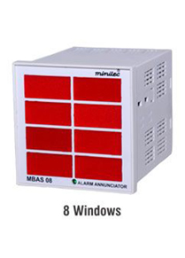 MBAS 08 Alarm Annunciators - Minilec