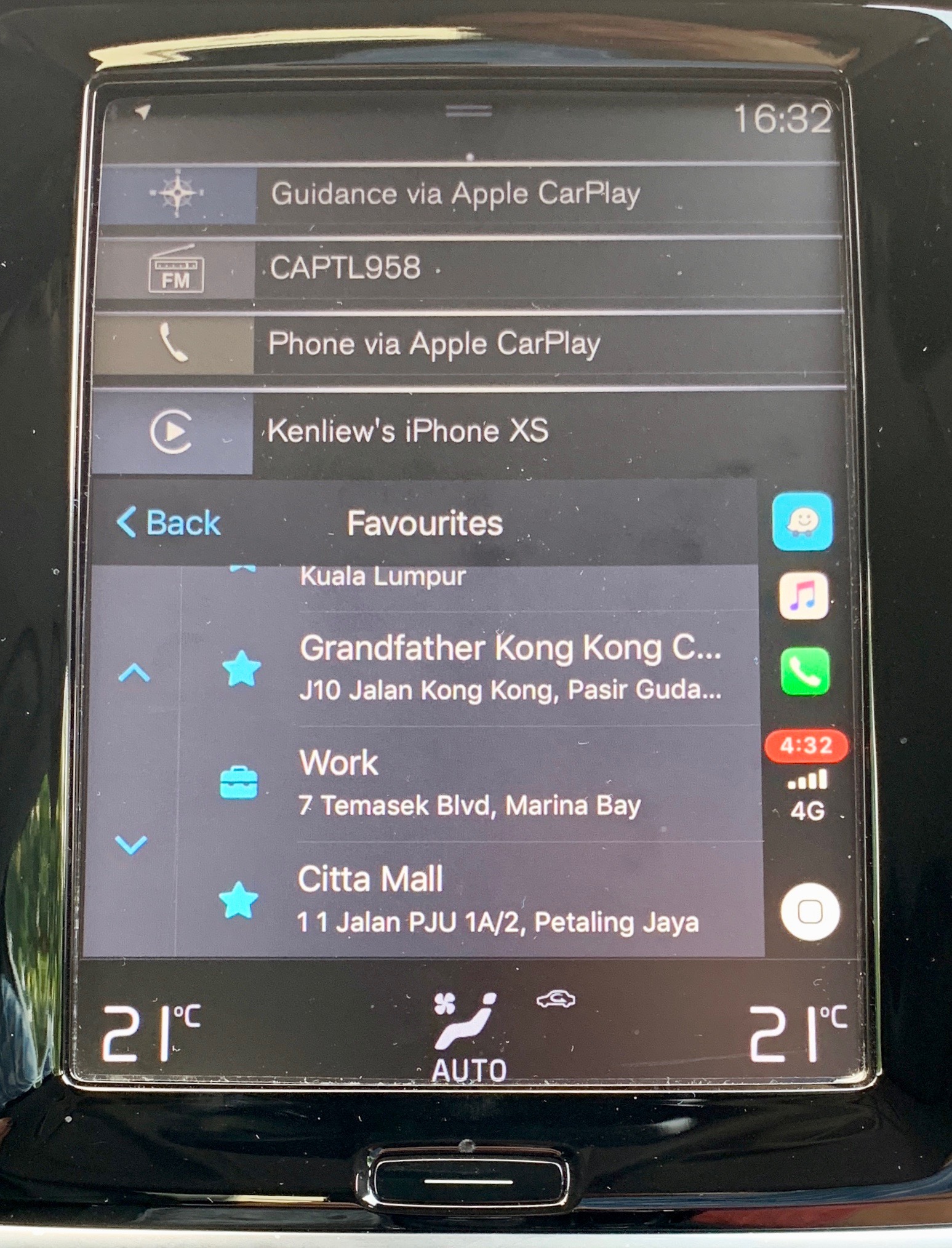 Waze Car Play miniLiew