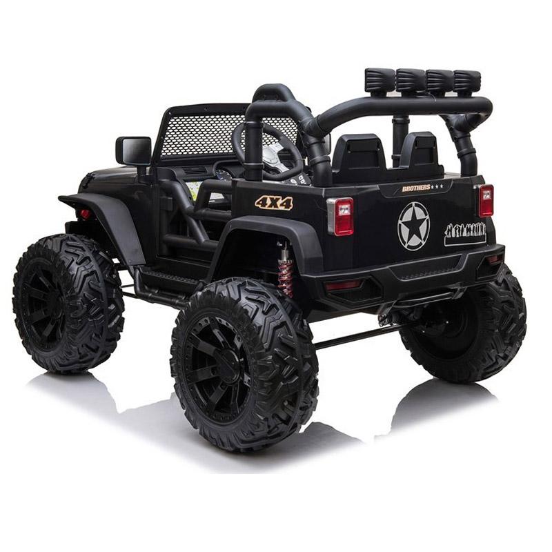 Jeep Challenger ATV 24V, 400W črni miniLu trgovina