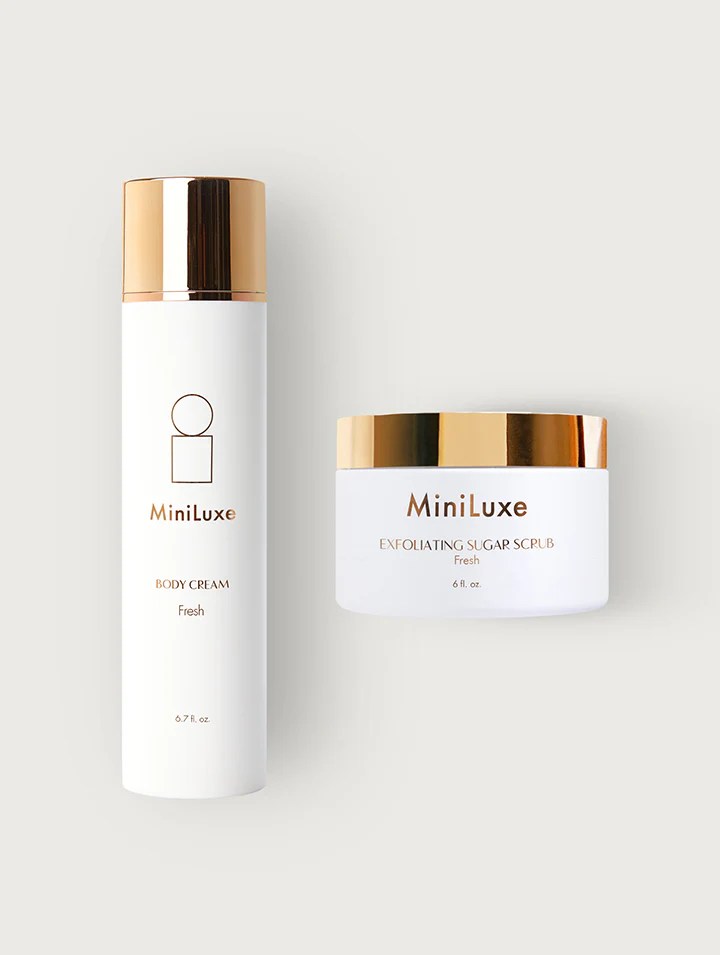 Fresh Body Cream & Scrub Bundle MiniLuxe