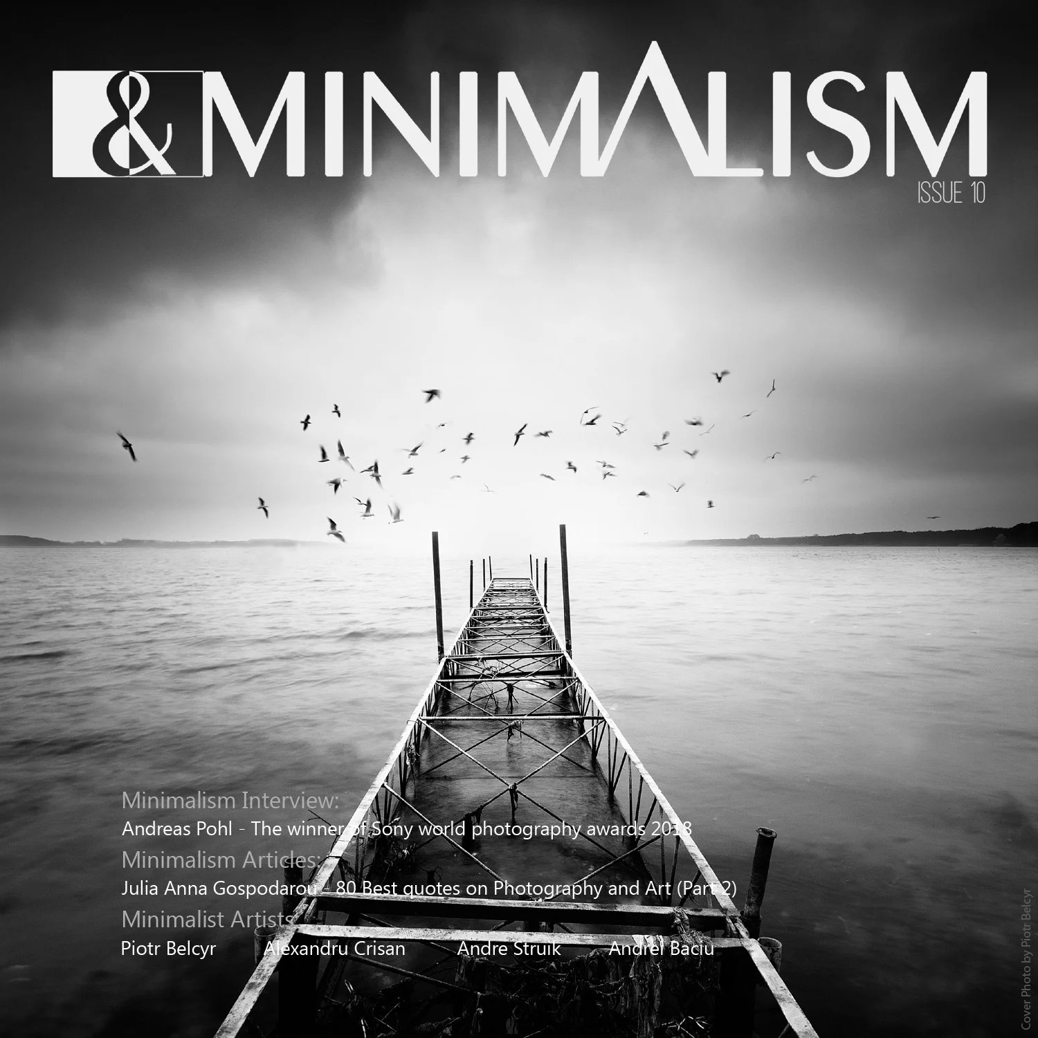 Homepage B&W Minimalism Magazine