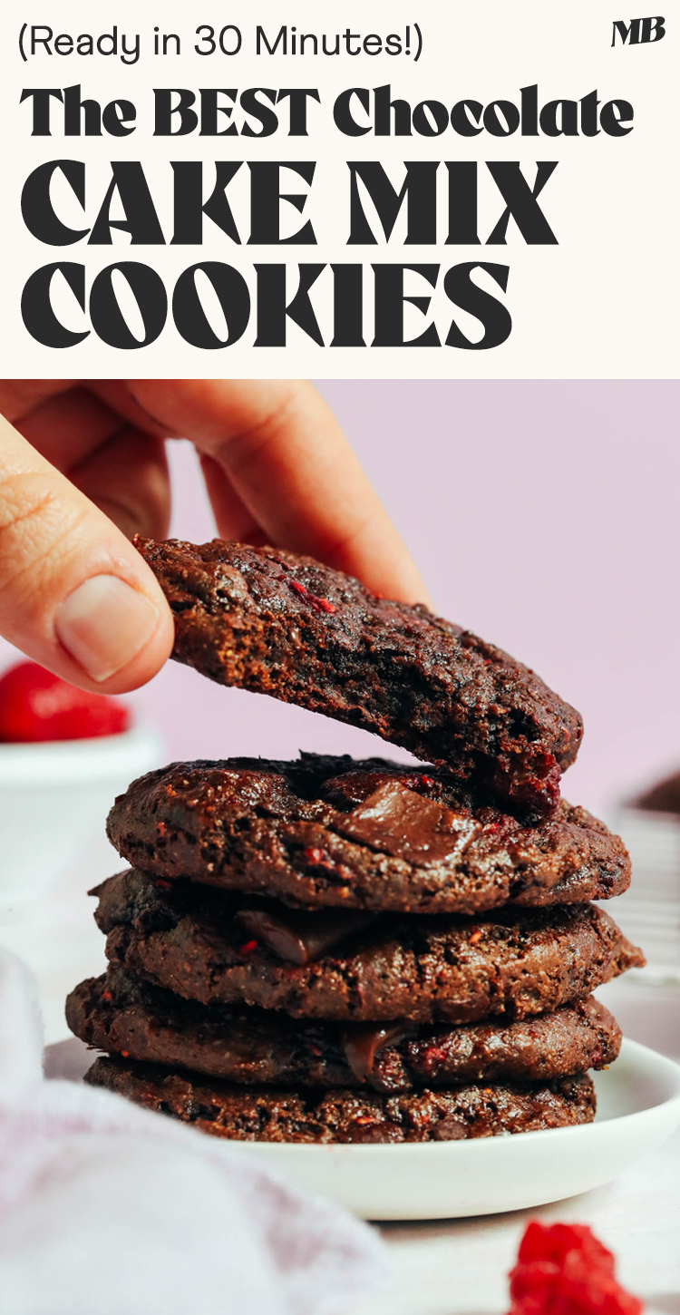 The best chocolate cake mix cookies Karinokada