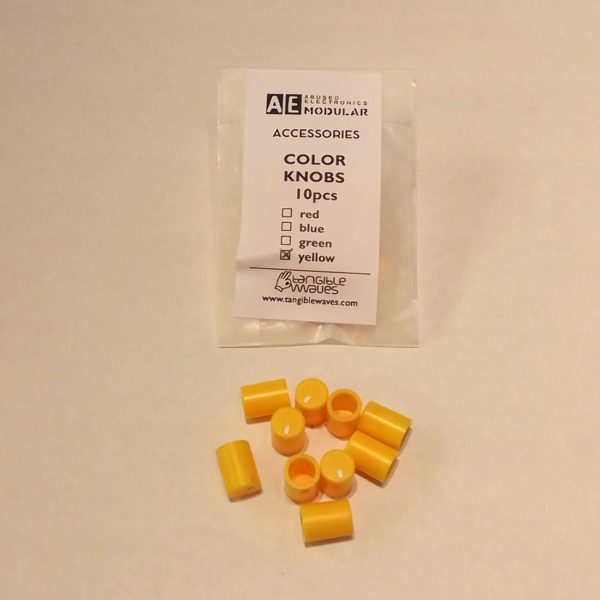 10x Yellow Knobs Mini Modular
