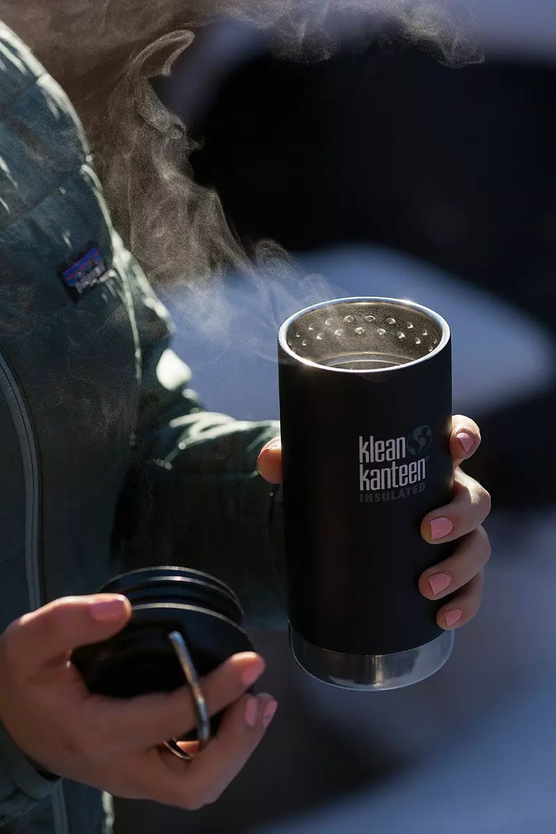 Klean Kanteen isolerad kaffemugg TK Wide svart Minimundus