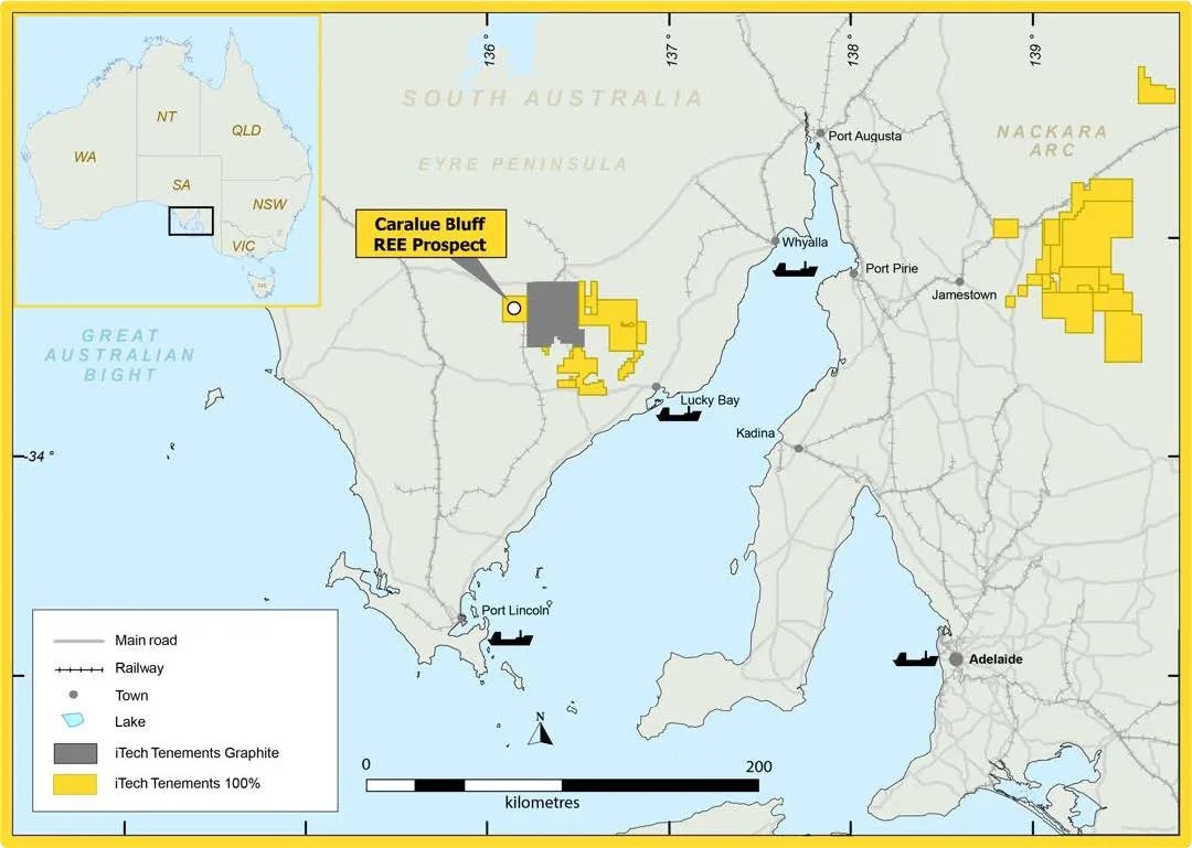 iTech Minerals reports rare earth recoveries up to 86 TREO at Caralue