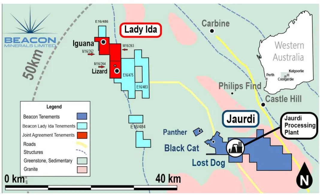 Beacon seeking to acquire Lady Ida Project