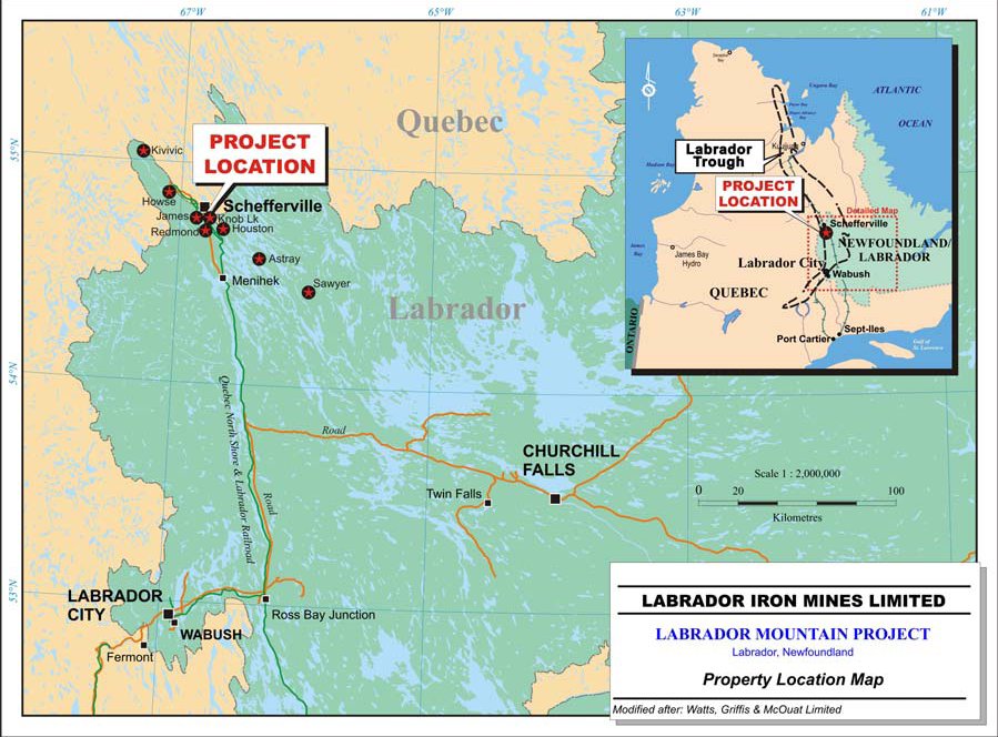 Labrador Iron Mines halts operations on weak ore prices, high costs