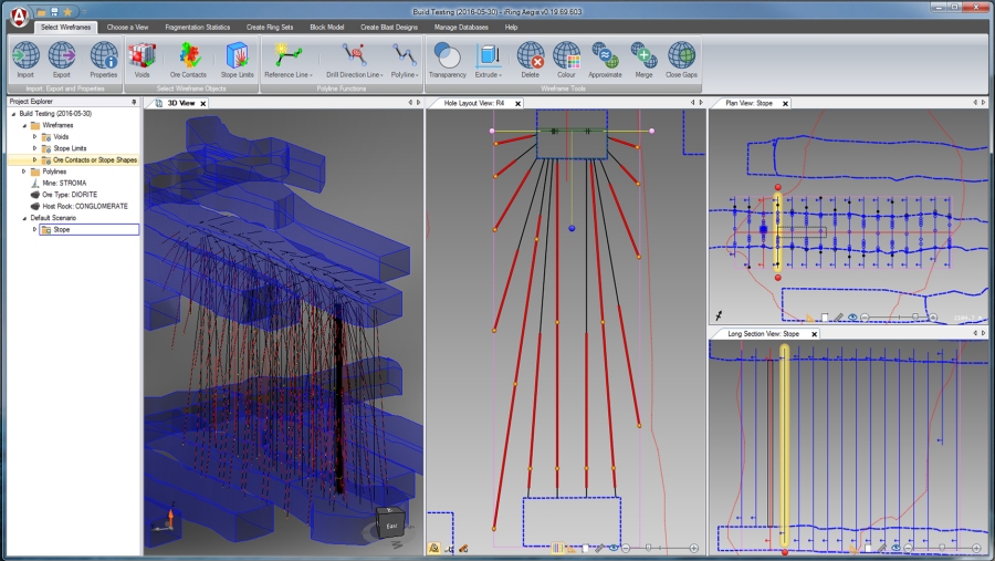 Maptek to offer Aegis underground drill & blast design and analysis