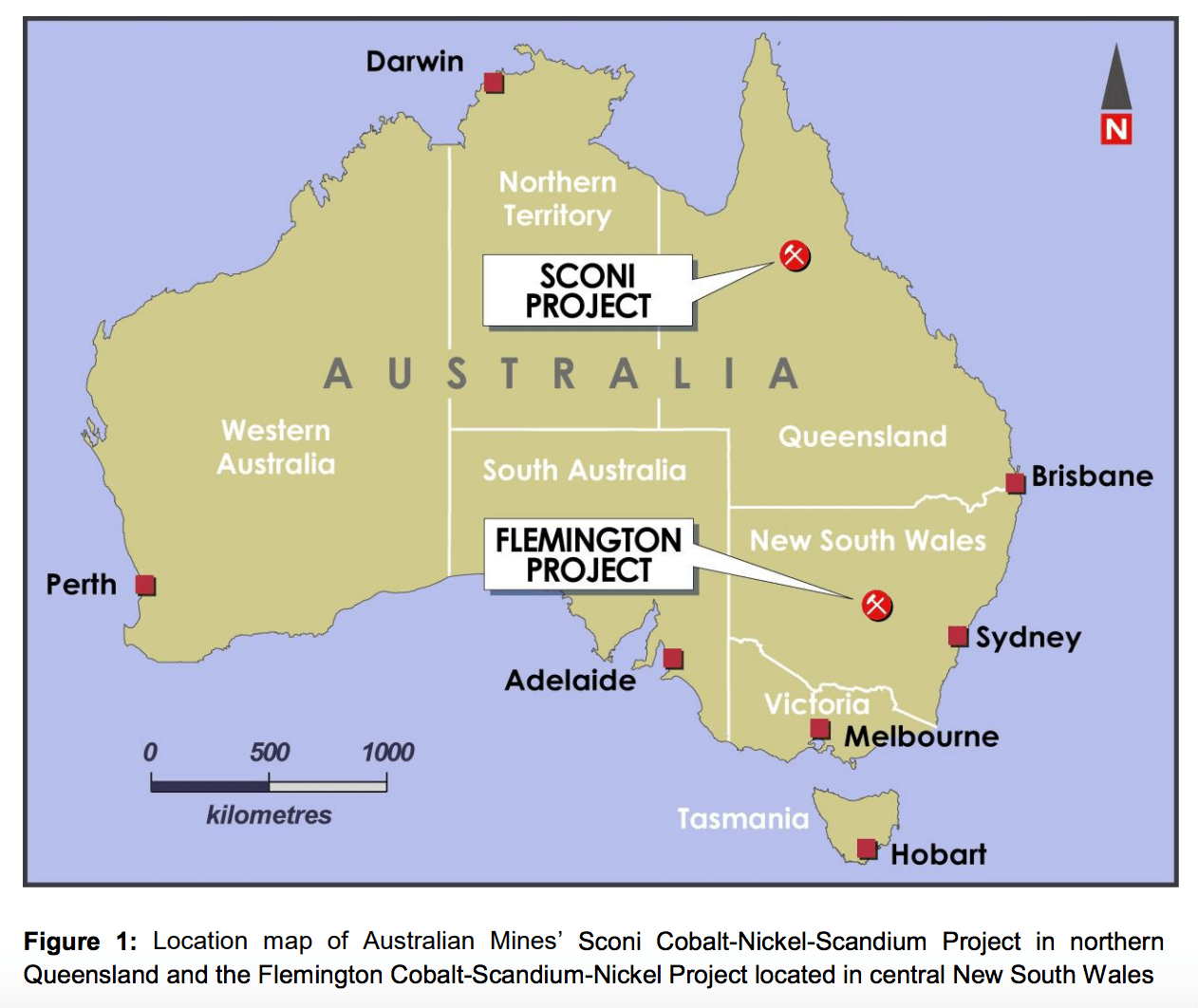 Australian Mines creates COO role to advance cobaltscandiumnickel