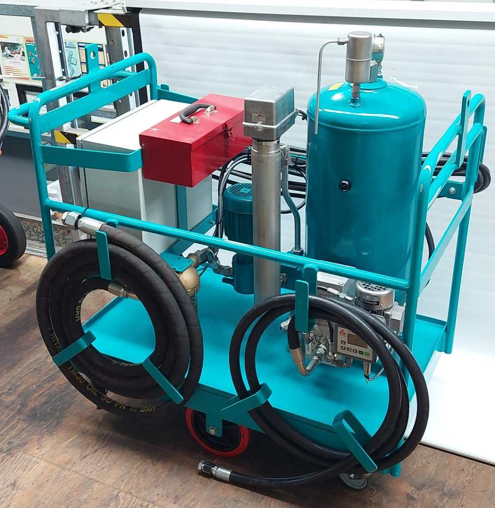 Dialysis filtration carts MHS Mining and Hydraulics Supplies