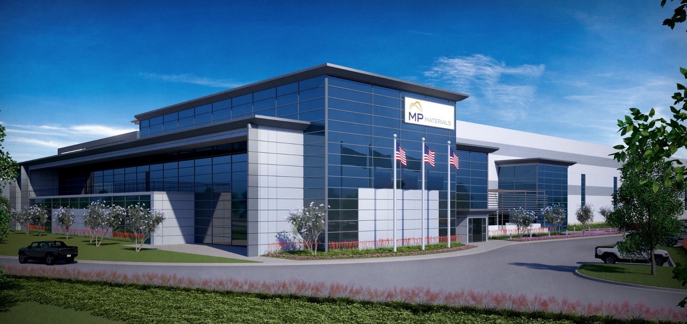 MP Materials Begins Construction on Texas Rare Earth Factory