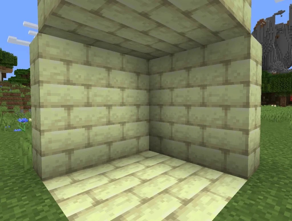 All the white blocks in Minecraft