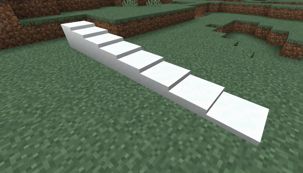 How to make and use a Snow Layer in Minecraft