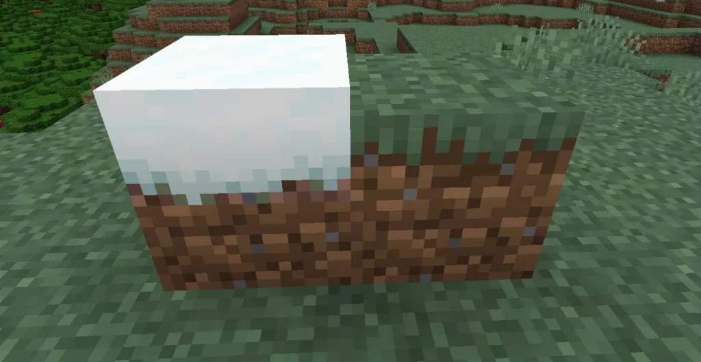 How to make and use a Snow Layer in Minecraft