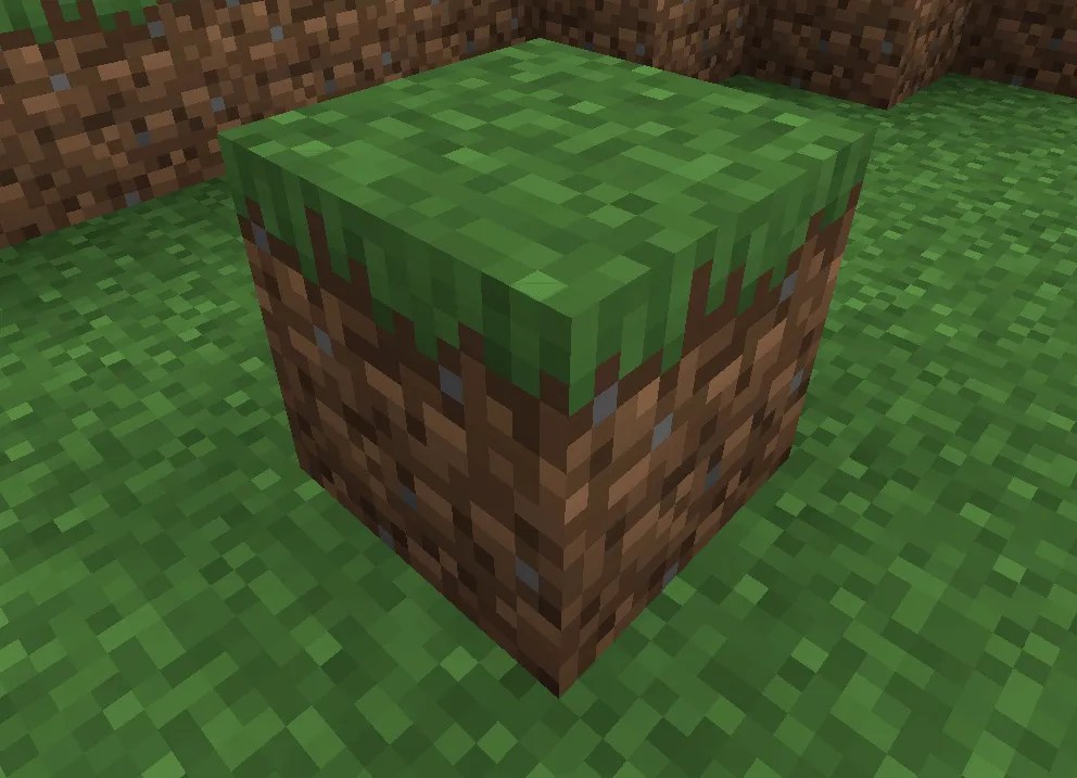 How to turn Dirt into Grass blocks in Minecraft?