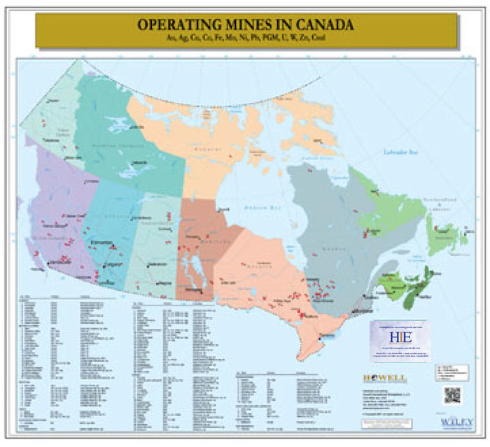Operating Mines in Canada