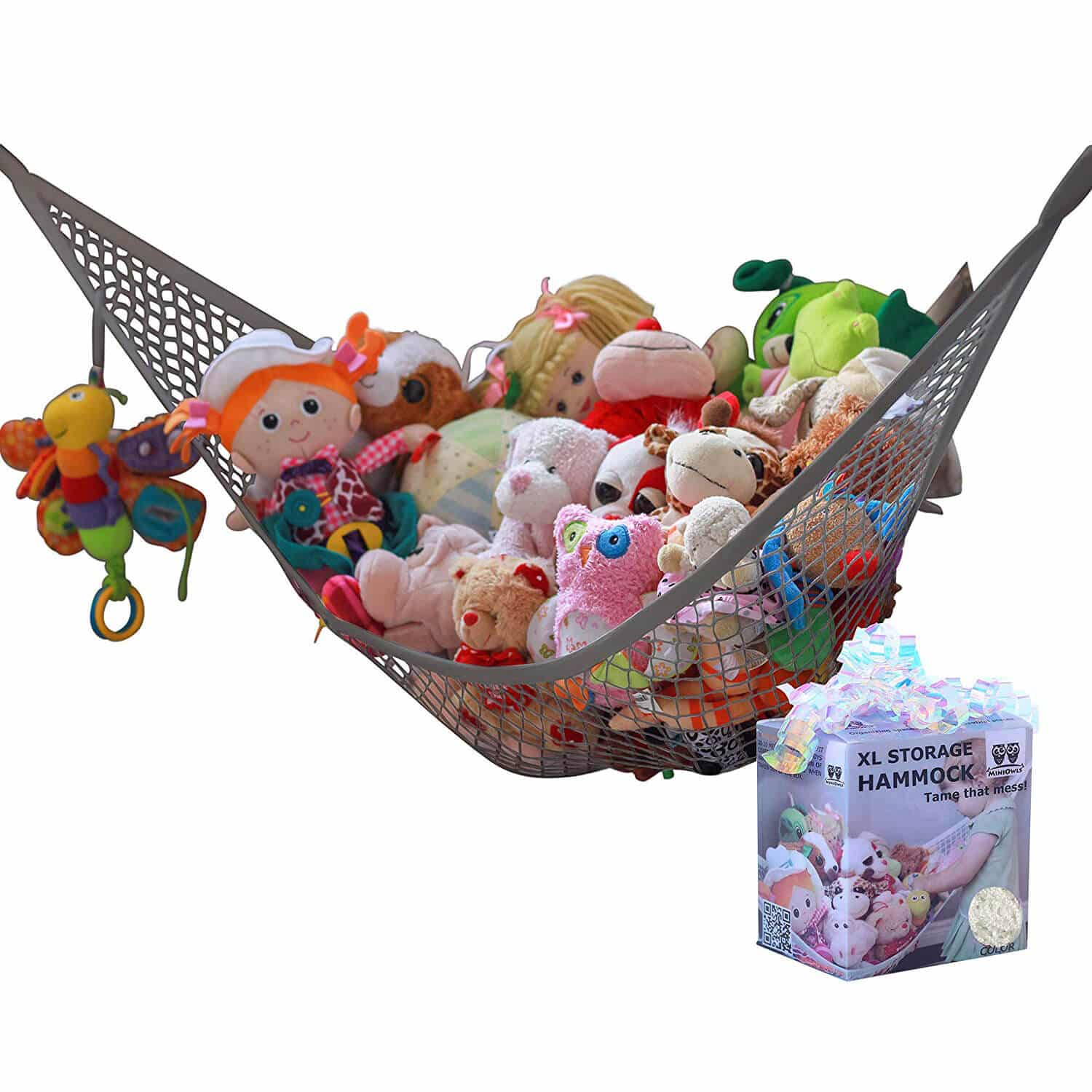 Hanging Toy Hammock / Spielzeug 2 Toy Hammock Organizer Hanging Nets To