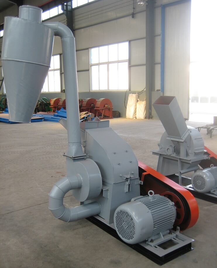Wood Hammer Mill for Sawdust Making/Hammer Mill with Cyclone