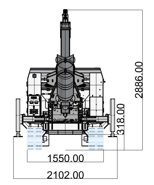 For Sale Drop Hammer Piling Rig RPR DH10.3 Advanced Mini Piling
