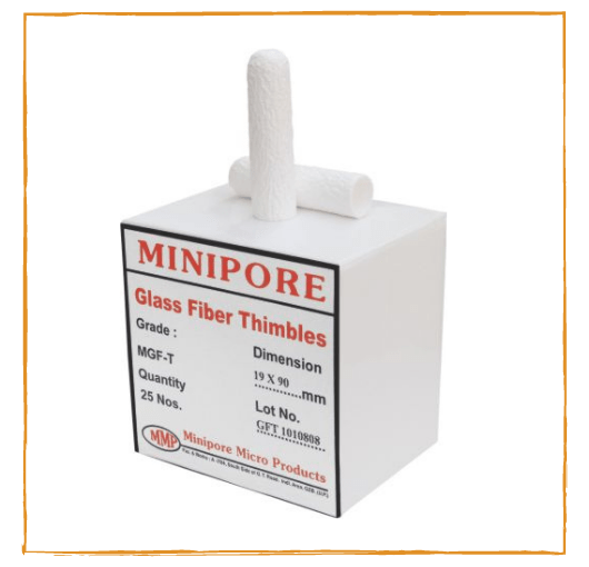 Micro Glass Fiber Thimbles MMP