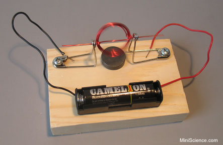 Simple Electric Motor Science Project DOL Starter | Electrical Circuit
