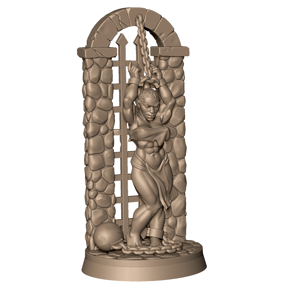 Female Orc Prisoner Miniatures Collectors Guide