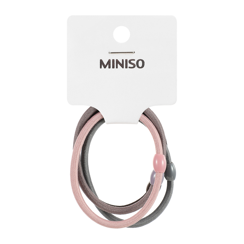 Durable Rubber Band 4pcs (Colored) MINISO Bahrain