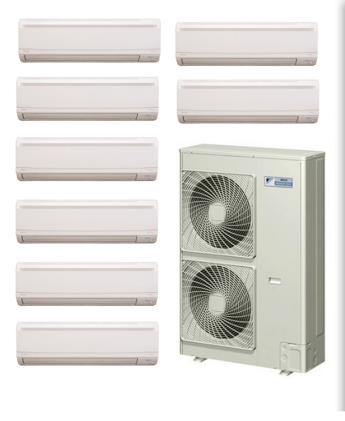 Daikin 8 Zone in Mini Split AC in the USA