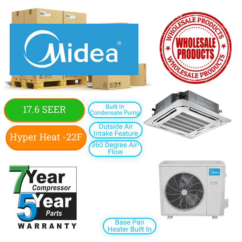 Midea Wholesale Lots in Minisplitwarehouse.com | Mini Split AC in the USA