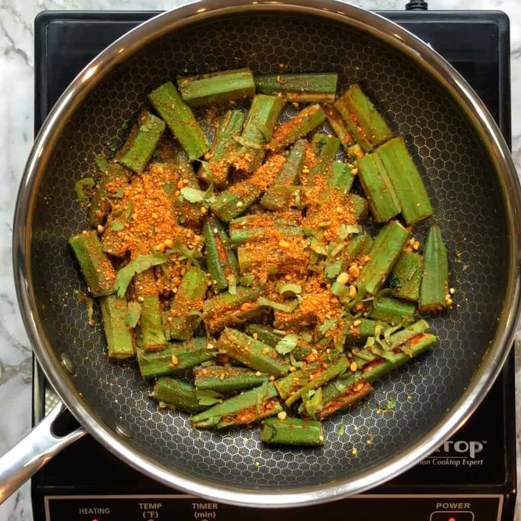 Indian Spiced Stuffed Okra Bharwa Bhindi Ministry of Curry