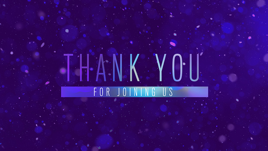 Thank You For Joining Us Sermon Series & Sermon Graphics Ministry Pass