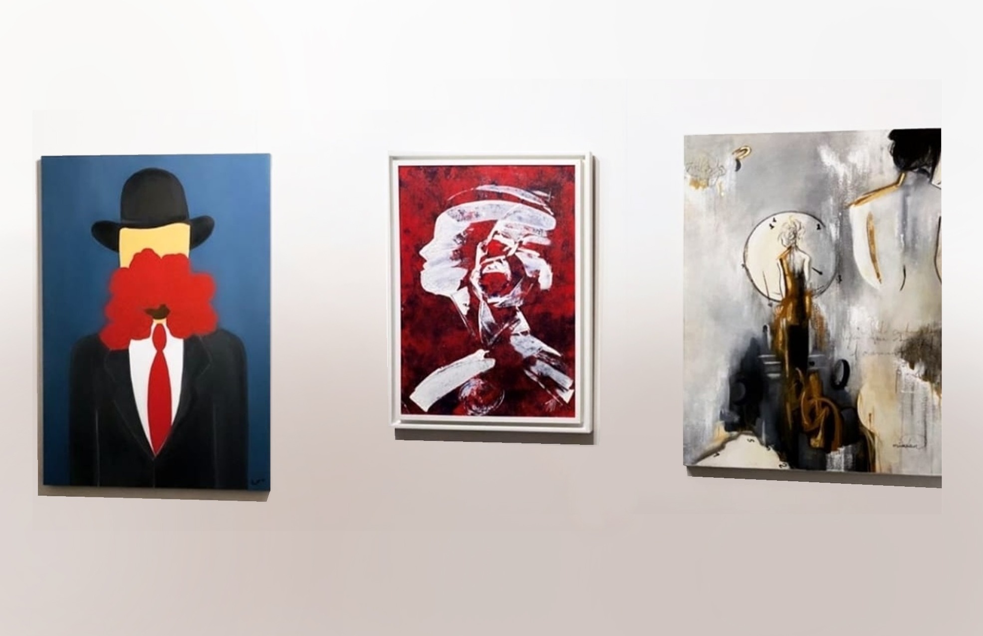 Collective Art Show in Van Gogh Art Gallery in Madrid Minja Pantic