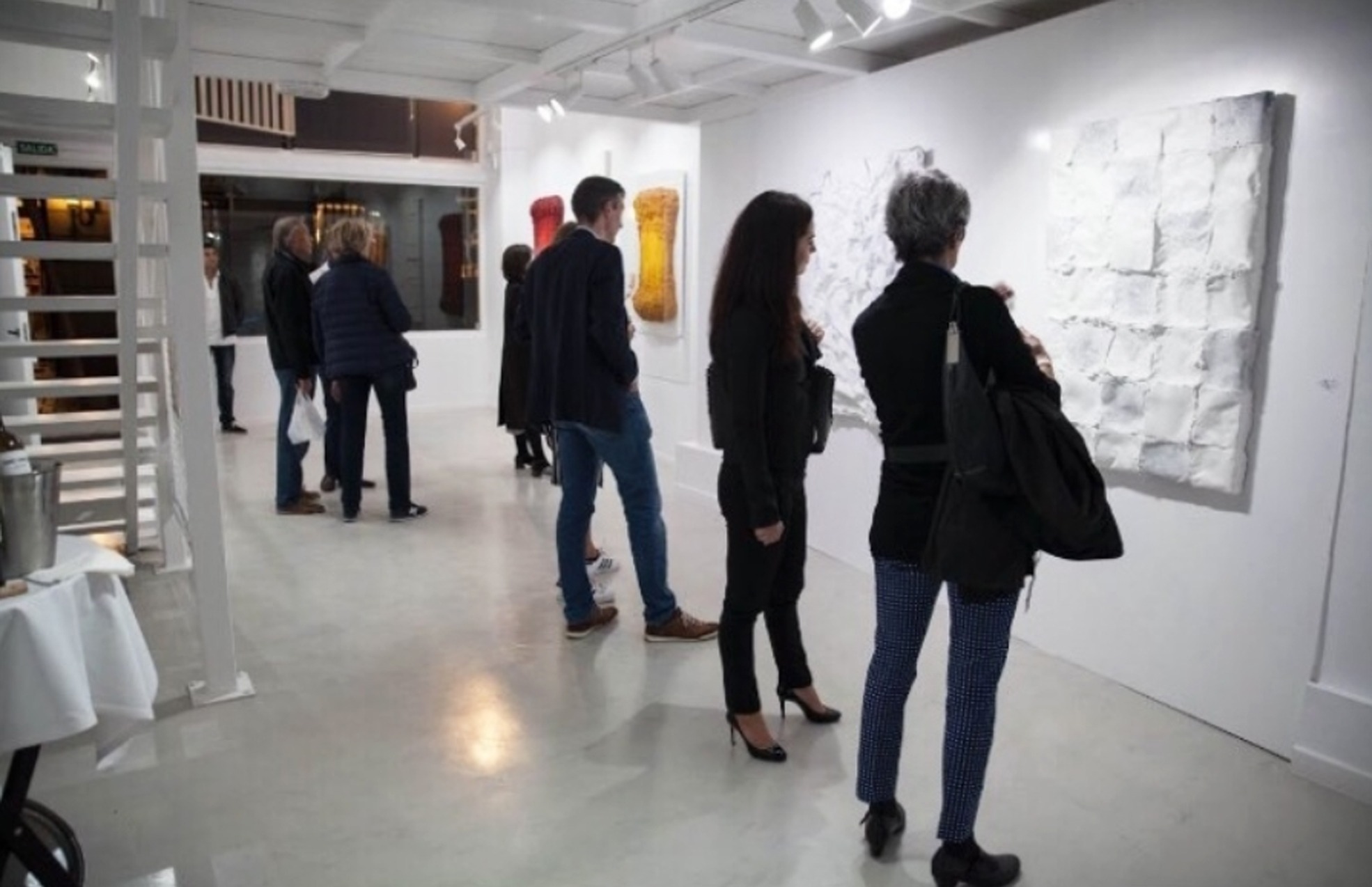 Collective Art Show in Van Gogh Art Gallery in Madrid Minja Pantic