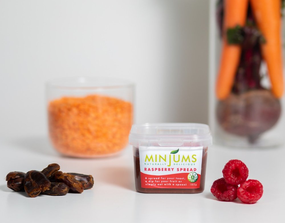 Healthy Spread Raspberry MINJUMS Foods
